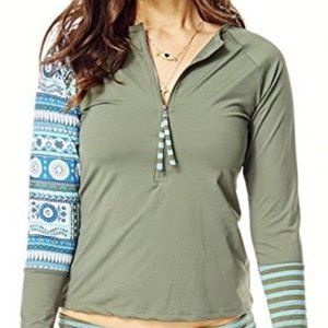 Carve Designs Kona Rashguard Reed Parisio Multi